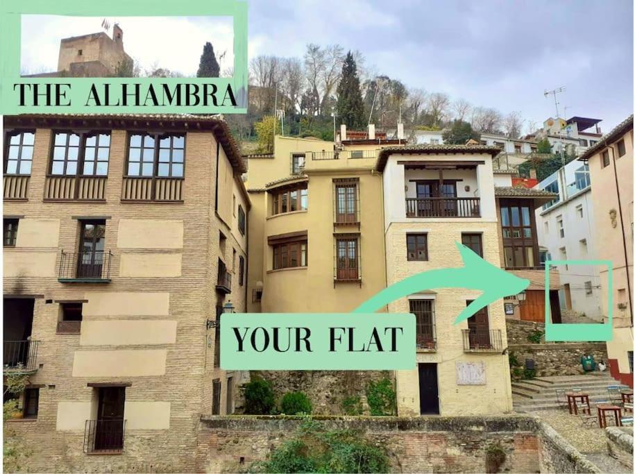 Cosy Flat / Literally At The Foot Of Alhambra Apartman Granada Kültér fotó